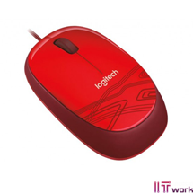 Logitech M105 USB Mouse - Red (AC0420013)